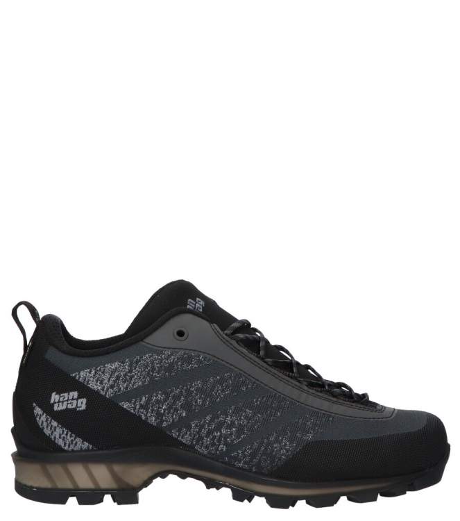 Hanwag wandelschoen <span>100300-064012 Ferrata light low GTX</span> 100300-064012 Ferrata light low GTX zwart - www.bremmerschoenen.live - Bremmer Schoenen