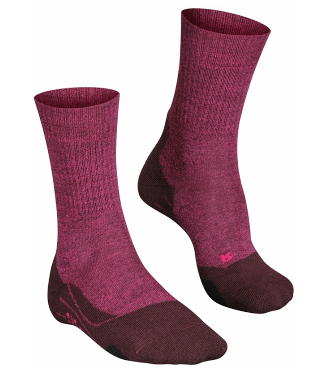 Falke Falke Trekking <span>16395 8593 TK2 Wool</span> berry Falke Trekking <span>16395 8593 TK2 Wool</span> 16395 8593 TK2 Wool rose - www.bremmerschoenen.live - Bremmer Schoenen