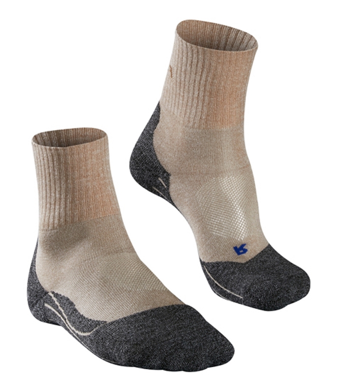 Falke Falke Trekking <span>16155 4100 TK2 Cool Short</span> Sand Falke Trekking <span>16155 4100 TK2 Cool Short</span> 16155 4100 TK2 Cool Short beige - www.bremmerschoenen.live - Bremmer Schoenen