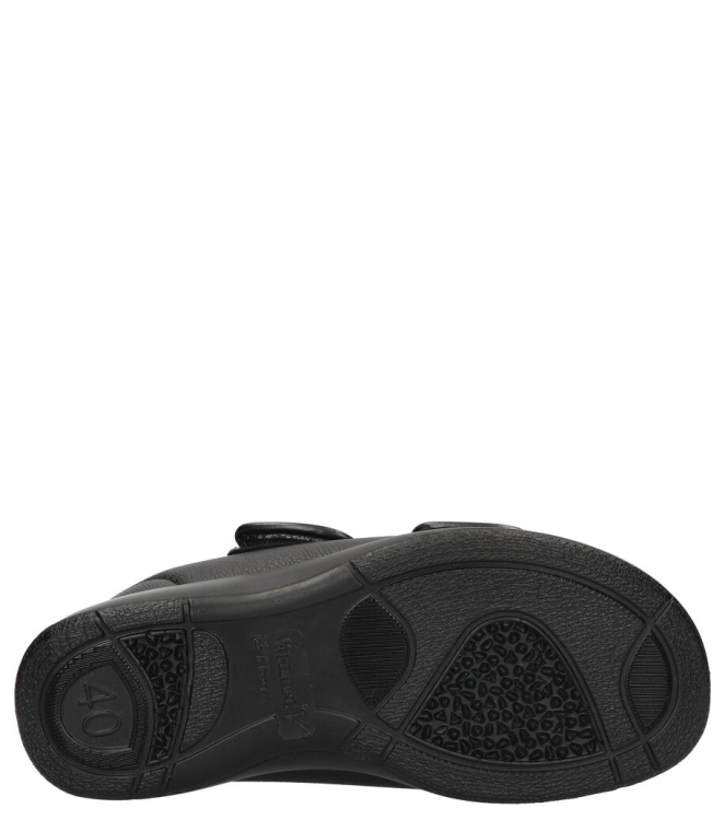 Varomed verbandpantoffel <span>60924.60 London Laag</span> 60924.60 London Laag zwart - www.bremmerschoenen.live - Bremmer Schoenen
