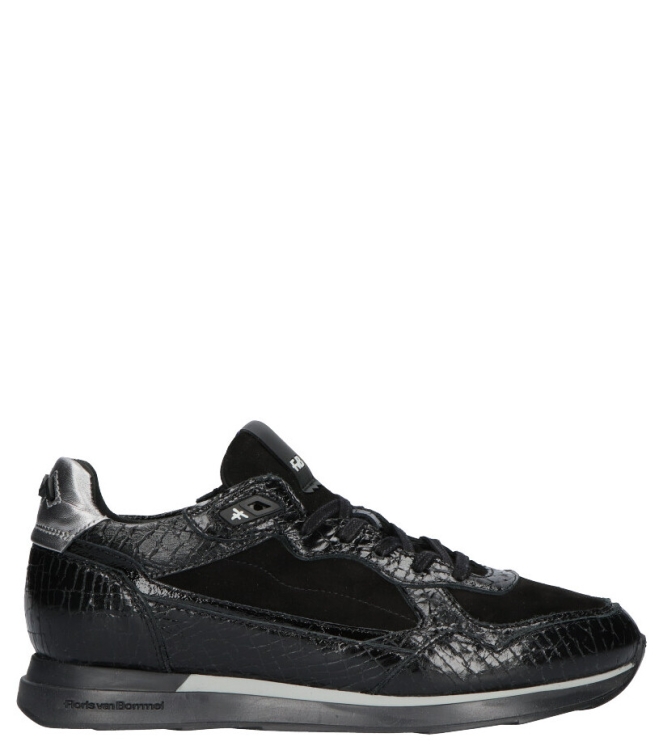 Floris van Bommel Sneaker <span>85312/02</span> 85312/02 zwart - www.bremmerschoenen.live - Bremmer Schoenen
