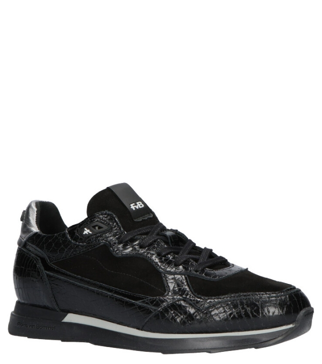 Floris van Bommel Sneaker <span>85312/02</span> 85312/02 zwart - www.bremmerschoenen.live - Bremmer Schoenen