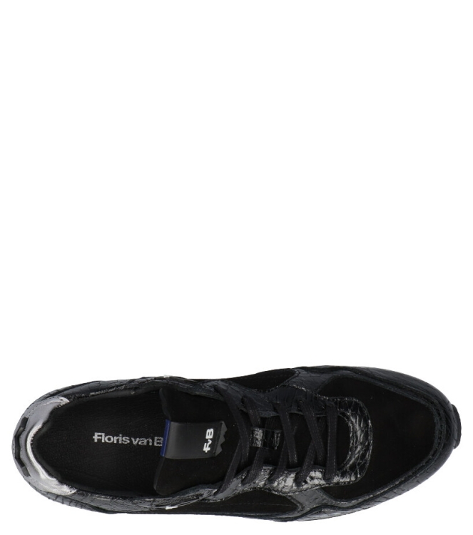 Floris van Bommel Sneaker <span>85312/02</span> 85312/02 zwart - www.bremmerschoenen.live - Bremmer Schoenen