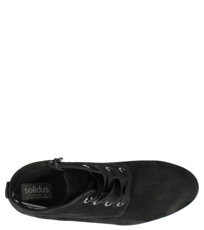 Solidus Solidus Veterboot <span>35019 00177 Kerry</span> 00177 NUBUK schwarz Solidus Veterboot <span>35019 00177 Kerry</span> 35019 00177 Kerry zwart - www.bremmerschoenen.live - Bremmer Schoenen