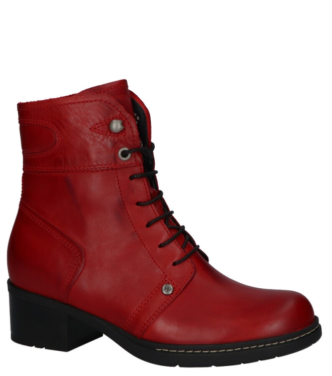 Wolky Wolky veterboot <span>0126030.505</span> 505 Dark-red Wolky veterboot <span>0126030.505</span> 0126030.505 rood - www.bremmerschoenen.live - Bremmer Schoenen