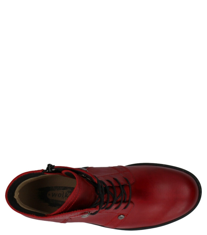 Wolky Wolky veterboot <span>0126030.505</span> 505 Dark-red Wolky veterboot <span>0126030.505</span> 0126030.505 rood - www.bremmerschoenen.live - Bremmer Schoenen