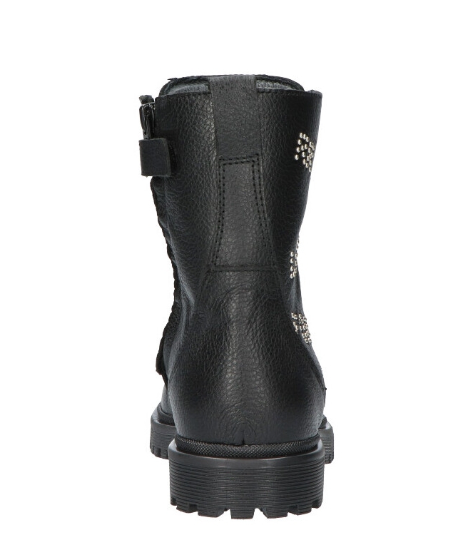 Red-Rag Red Rag Veterboot <span>11118-922</span> 922 Black Nappa Red Rag Veterboot <span>11118-922</span> 11118-922 zwart - www.bremmerschoenen.live - Bremmer Schoenen