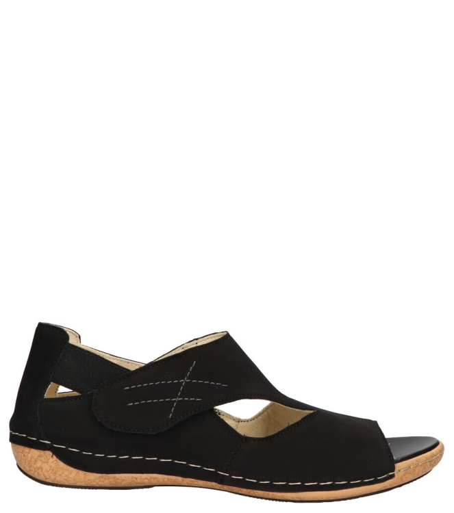 Waldlaufer Sandaal <span>342004 191 001 Heliett</span> 342004 191 001 Heliett zwart - www.bremmerschoenen.live - Bremmer Schoenen