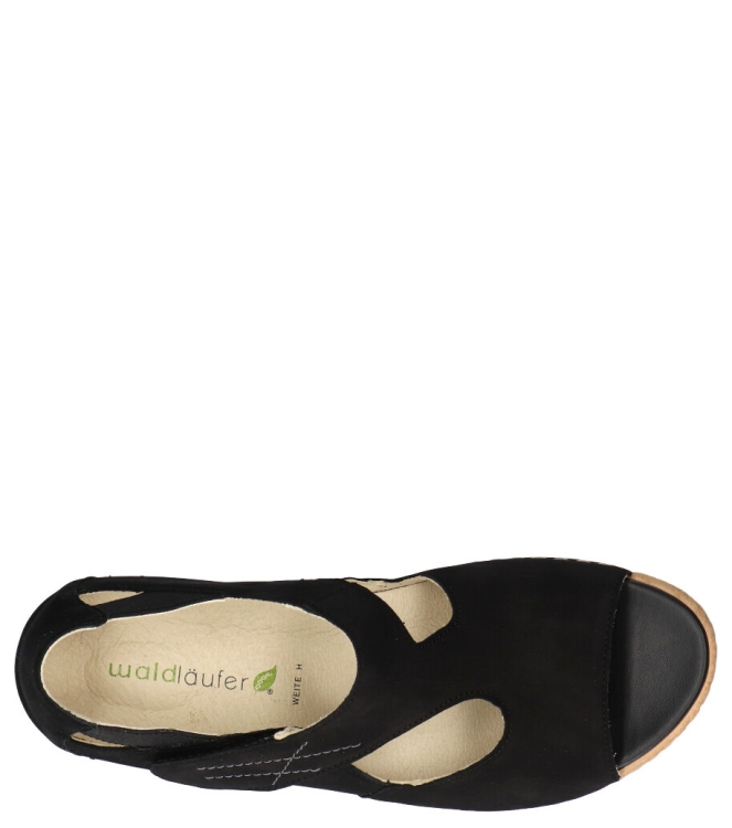 Waldlaufer Sandaal <span>342004 191 001 Heliett</span> 342004 191 001 Heliett zwart - www.bremmerschoenen.live - Bremmer Schoenen