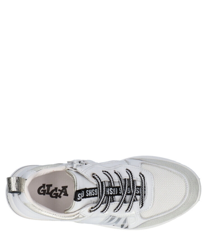 Giga Giga sneaker <span>G3670 F41A11</span> F41A11 velour panna / velvet white Giga sneaker <span>G3670 F41A11</span> G3670 F41A11 wit - www.bremmerschoenen.live - Bremmer Schoenen