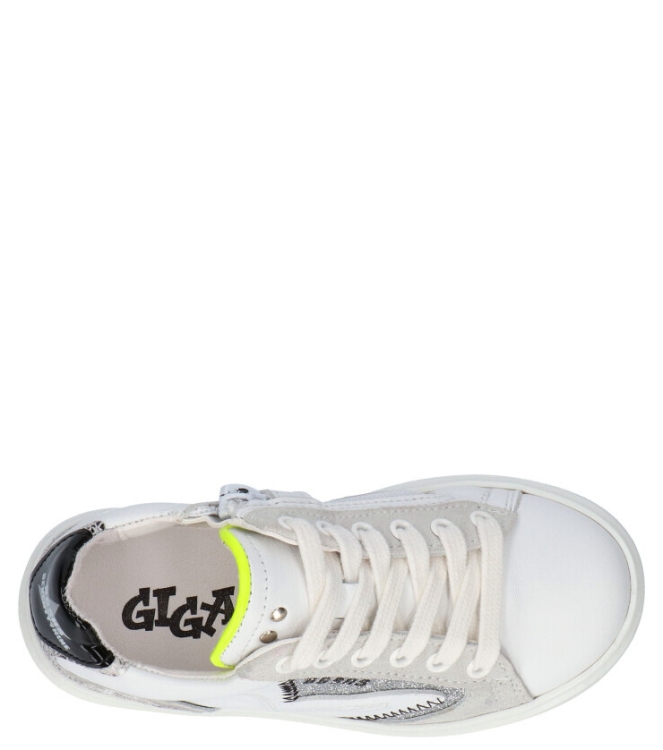 Giga Giga sneaker <span>G3701 A11F41</span> A11F41 velvet white/ velour panna Giga sneaker <span>G3701 A11F41</span> G3701 A11F41 wit - www.bremmerschoenen.live - Bremmer Schoenen