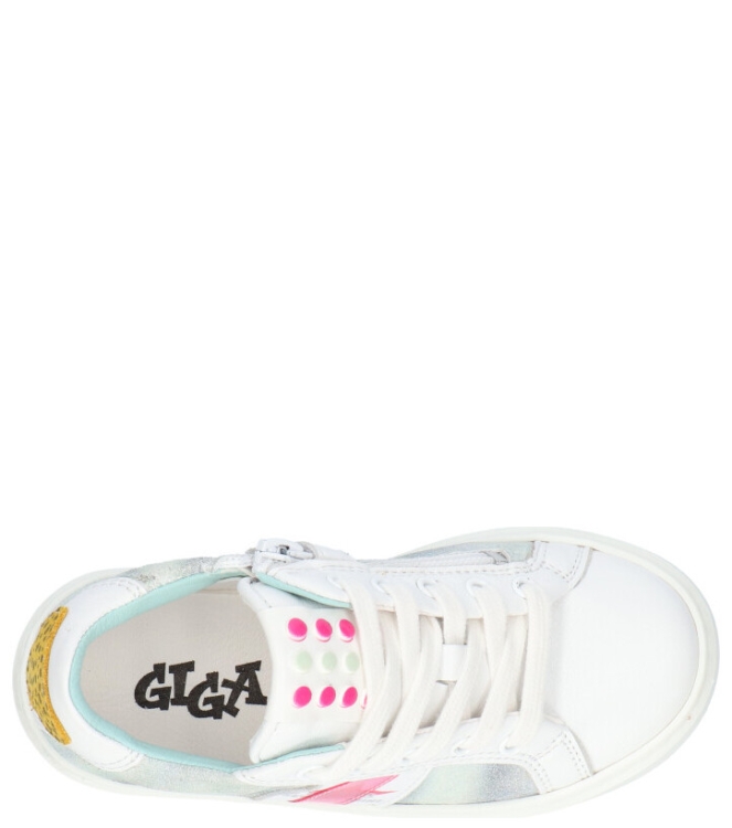 Giga Giga sneaker <span>G3702 A11H28</span> A11H28 velv. white/ acquar. deep em Giga sneaker <span>G3702 A11H28</span> G3702 A11H28 wit - www.bremmerschoenen.live - Bremmer Schoenen