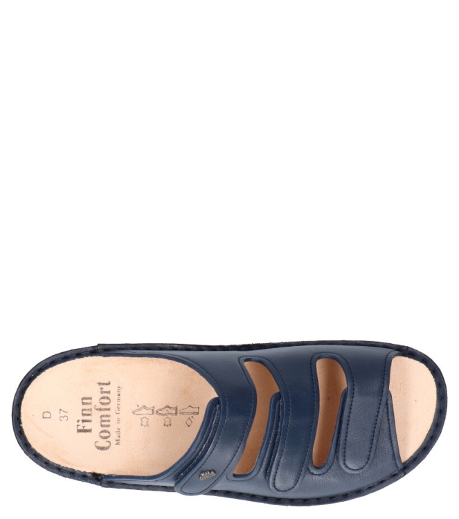 Finn comfort Slipper <span>2501 001040 Pisa</span> 2501 001040 Pisa blauw - www.bremmerschoenen.live - Bremmer Schoenen