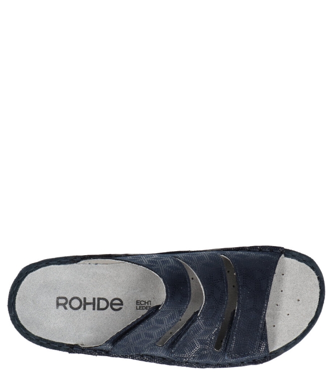 Rohde Rohde slipper <span>5772 56</span> 56 ocean Rohde slipper <span>5772 56</span> 5772 56 blauw - www.bremmerschoenen.live - Bremmer Schoenen