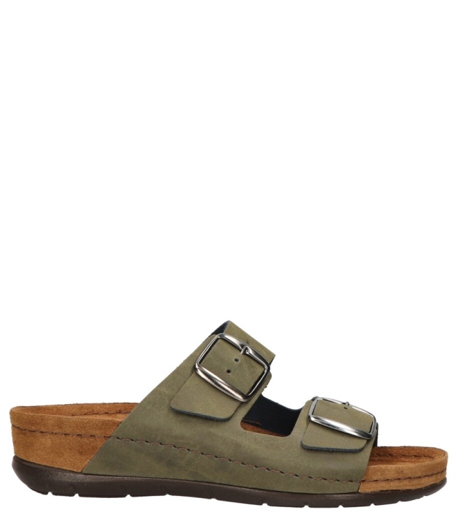 Rohde Rohde slipper <span>5856 61</span> 61 olive Rohde slipper <span>5856 61</span> 5856 61 groen - www.bremmerschoenen.live - Bremmer Schoenen