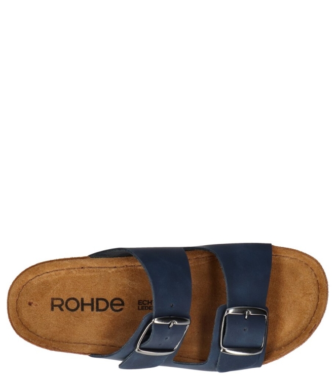Rohde Rohde slipper <span>5856 56</span> 56 ocean Rohde slipper <span>5856 56</span> 5856 56 blauw - www.bremmerschoenen.live - Bremmer Schoenen