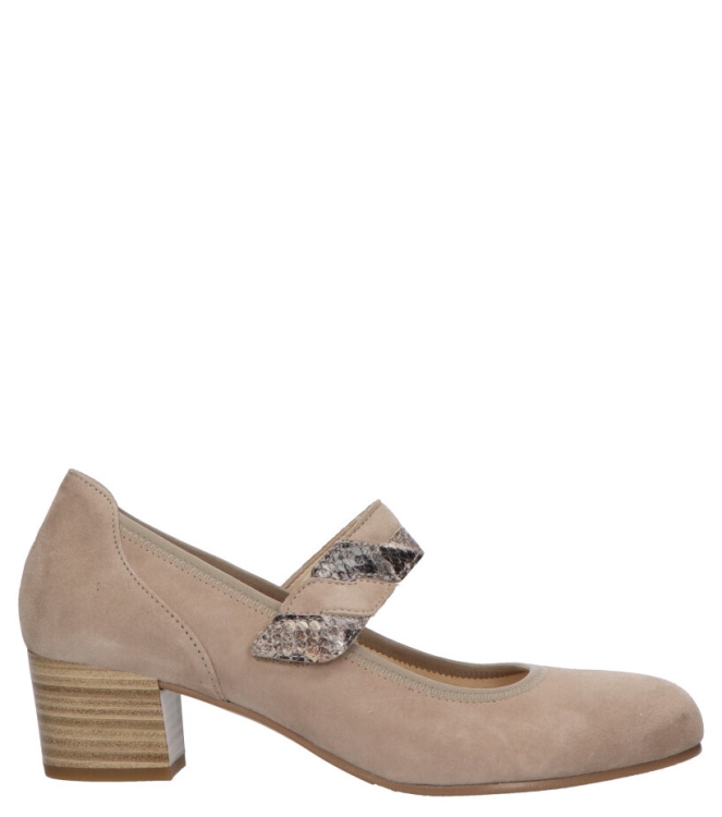 Gabor Bandschoen <span>66.129.32</span> 66.129.32 beige - www.bremmerschoenen.live - Bremmer Schoenen