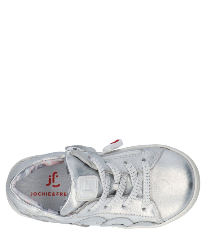 Jochie-Freaks sneaker <span>21102-910</span> 21102-910 zilver - www.bremmerschoenen.live - Bremmer Schoenen