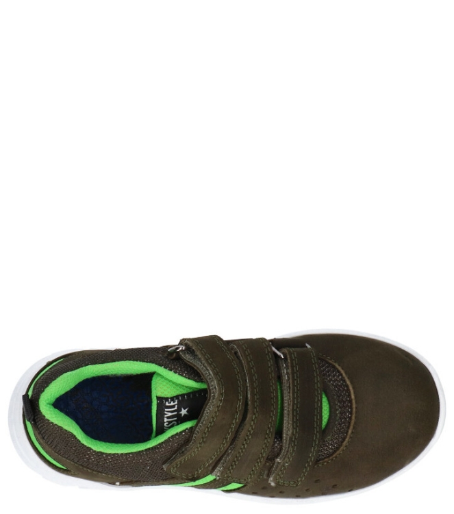 Track Style klittenbandschoen <span>321376 167</span> 321376 167 groen - www.bremmerschoenen.live - Bremmer Schoenen