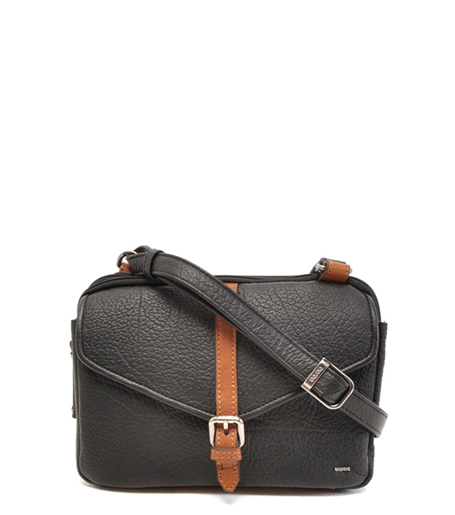 Berba Berba Crossbody tas <span>125-041-00</span> 00 Black Berba Crossbody tas <span>125-041-00</span> 125-041-00 zwart - www.bremmerschoenen.live - Bremmer Schoenen
