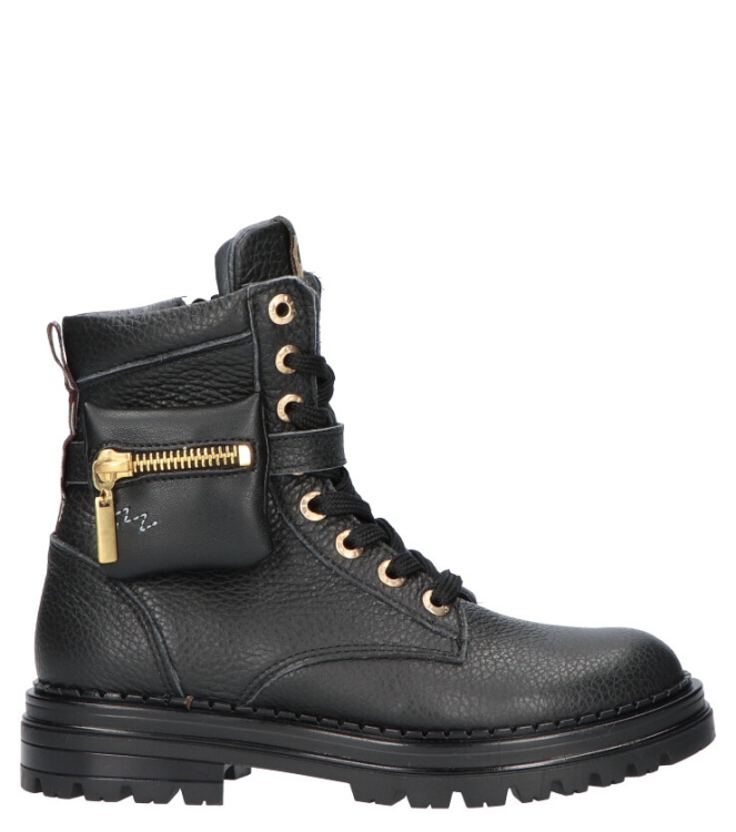 Red-Rag Red-Rag Veterboot <span>12294 922</span> 922 Black Nappa Red-Rag Veterboot <span>12294 922</span> 12294 922 zwart - www.bremmerschoenen.live - Bremmer Schoenen