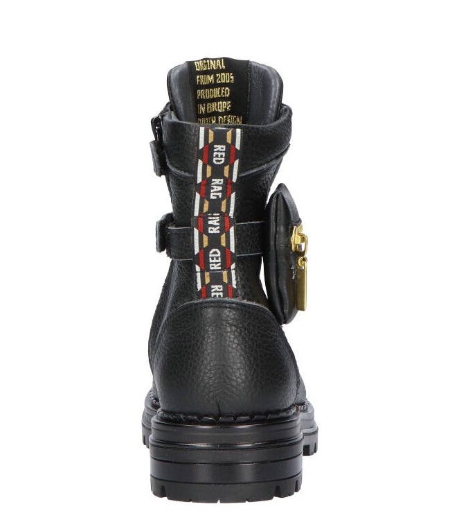 Red-Rag Red-Rag Veterboot <span>12294 922</span> 922 Black Nappa Red-Rag Veterboot <span>12294 922</span> 12294 922 zwart - www.bremmerschoenen.live - Bremmer Schoenen