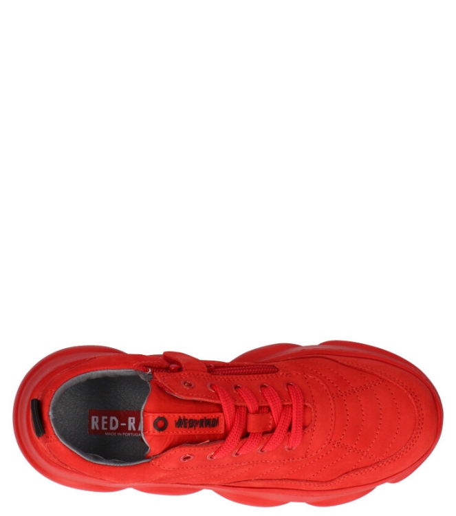 Red-Rag Sneaker <span>13541 424</span> 13541 424 rood - www.bremmerschoenen.live - Bremmer Schoenen