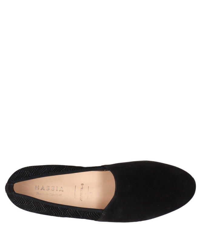 Hassia Hassia Instapper <span>301684 0100</span> Schwarz Hassia Instapper <span>301684 0100</span> 301684 0100 zwart - www.bremmerschoenen.live - Bremmer Schoenen