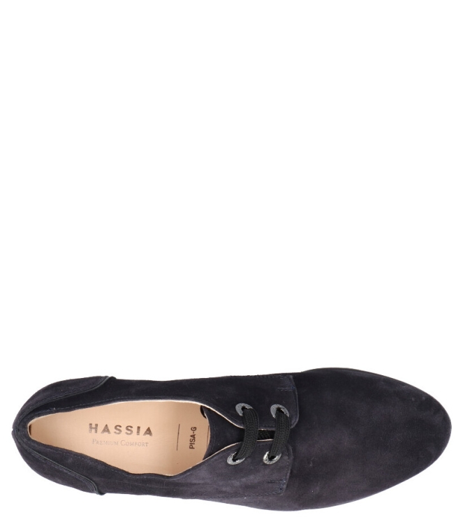 Hassia Geklede veterschoen <span>301553 3000 Pisa</span> 301553 3000 Pisa blauw - www.bremmerschoenen.live - Bremmer Schoenen