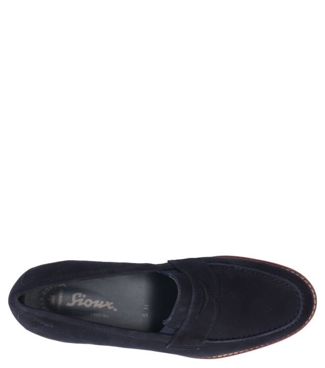 Sioux instapper <span>65409 Meredith 709</span> 65409 Meredith 709 blauw - www.bremmerschoenen.live - Bremmer Schoenen