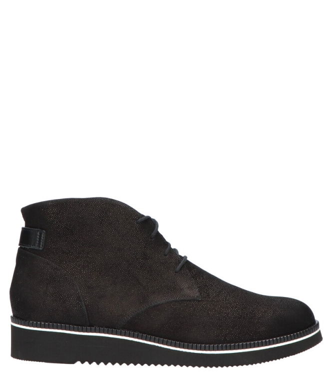 Durea veterboot <span>9654 474 9099</span> 9654 474 9099 zwart - www.bremmerschoenen.live - Bremmer Schoenen
