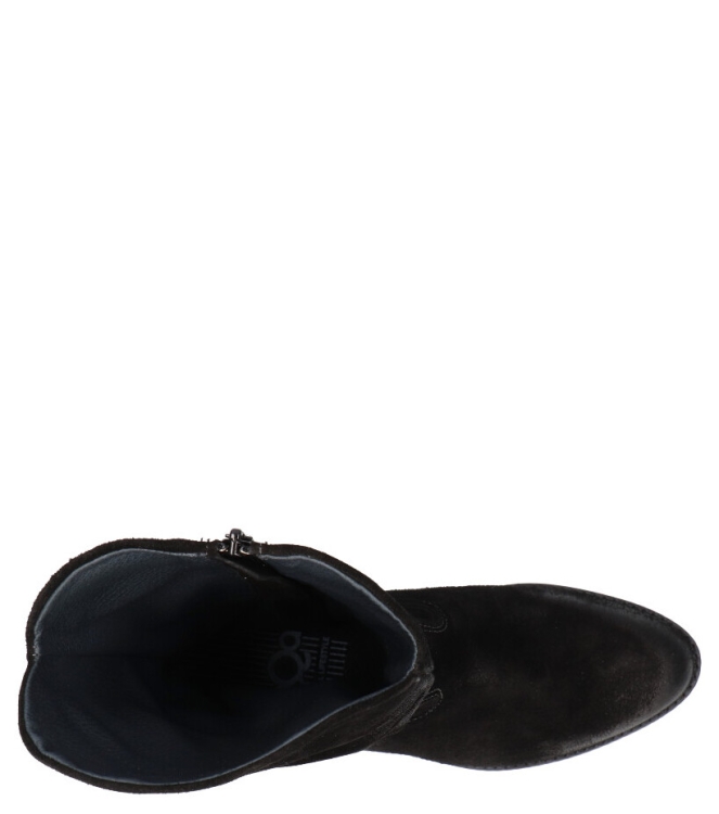 Aqa Aqa laars <span>A8264 B65</span> B65 velour black Aqa laars <span>A8264 B65</span> A8264 B65 zwart - www.bremmerschoenen.live - Bremmer Schoenen