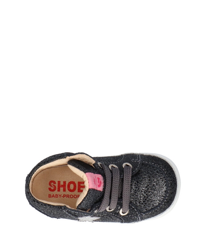 Shoesme Shoesme babyschoen <span>BP21W026-C</span> Black Silver Shoesme babyschoen <span>BP21W026-C</span> BP21W026-C zwart - www.bremmerschoenen.live - Bremmer Schoenen