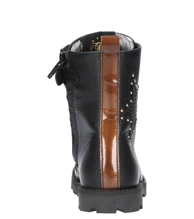 Shoesme veterboot <span>TA21W024-B</span> TA21W024-B zwart - www.bremmerschoenen.live - Bremmer Schoenen