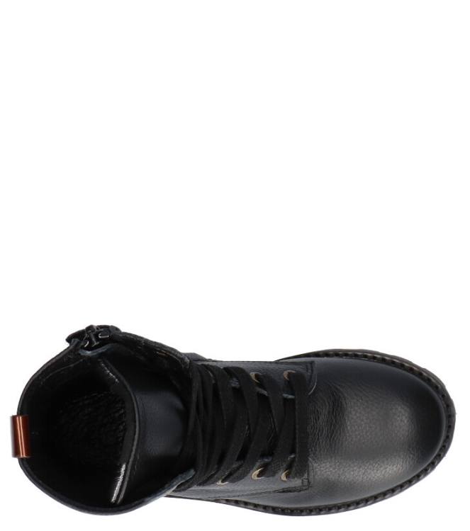 Shoesme veterboot <span>TA21W024-B</span> TA21W024-B zwart - www.bremmerschoenen.live - Bremmer Schoenen