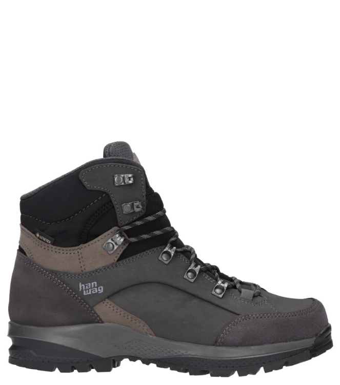 Hanwag Hanwag Wandelschoen <span>203100-064295 Banks SF Extra GTX</span> Asphalt/ Light Brown Hanwag Wandelschoen <span>203100-064295 Banks SF Extra GTX</span> 203100-064295 Banks SF Extra GTX grijs - www.bremmerschoenen.live - Bremmer Schoenen