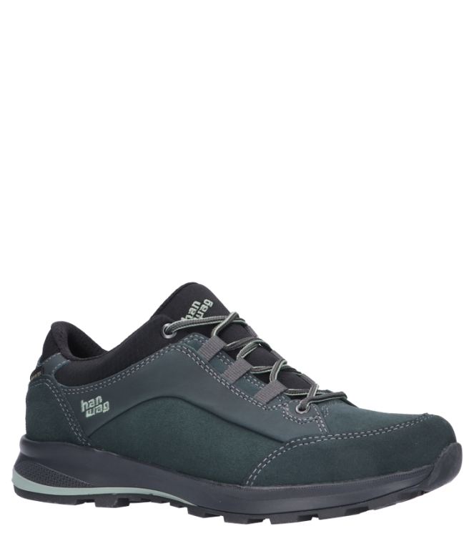 Hanwag Wandelschoen <span>203501-492494 Banks Low Lady GTX</span> 203501-492494 Banks Low Lady GTX groen - www.bremmerschoenen.live - Bremmer Schoenen