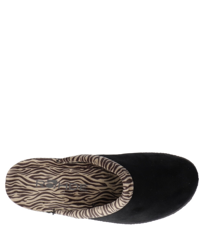 Rohde Rohde pantoffel <span>2465 90</span> Black Rohde pantoffel <span>2465 90</span> 2465 90 zwart - www.bremmerschoenen.live - Bremmer Schoenen