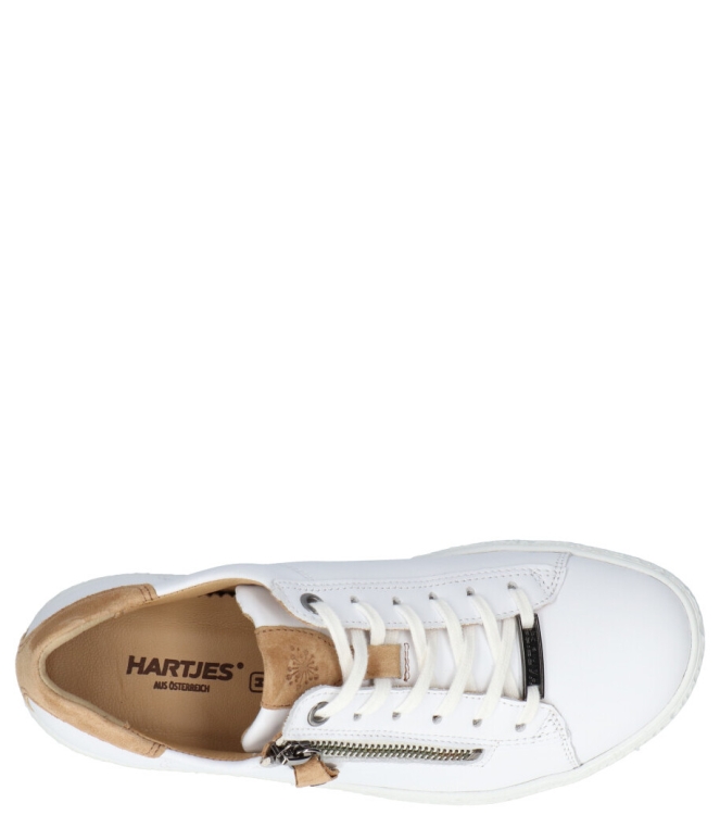 Hartjes Hartjes Sneaker <span>162.1418 2/53 Phil</span> 2/53 Wit/ Cognac Hartjes Sneaker <span>162.1418 2/53 Phil</span> 162.1418 2/53 Phil wit - www.bremmerschoenen.live - Bremmer Schoenen