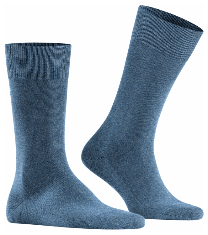 Falke Family <span>14657 6660 Family sokken</span> 14657 6660 Family sokken blauw - www.bremmerschoenen.live - Bremmer Schoenen