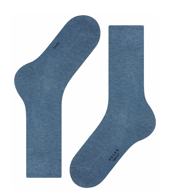 Falke Family <span>14657 6660 Family sokken</span> 14657 6660 Family sokken blauw - www.bremmerschoenen.live - Bremmer Schoenen
