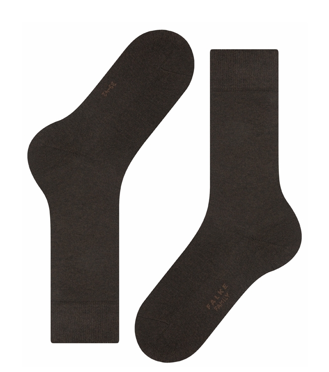 Falke Falke Family <span>14657 5450 Family sokken</span> Dark Brown Falke Family <span>14657 5450 Family sokken</span> 14657 5450 Family sokken bruin - www.bremmerschoenen.live - Bremmer Schoenen