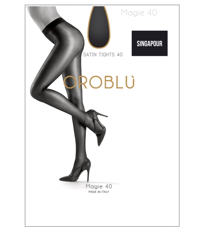 Oroblu Panty <span>Magie 40 Singapour</span> Magie 40 Singapour grijs - www.bremmerschoenen.live - Bremmer Schoenen