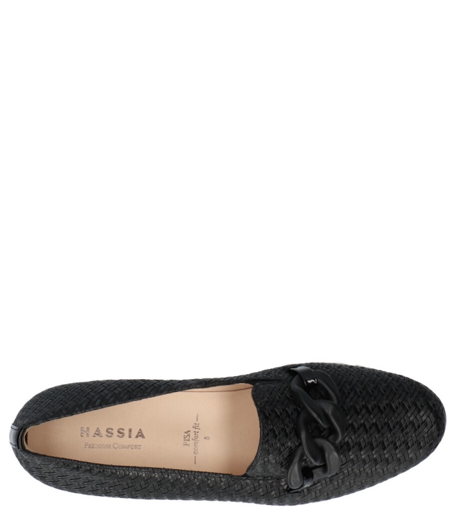 Hassia Instapper <span>301539 0100 Pisa</span> 301539 0100 Pisa zwart - www.bremmerschoenen.live - Bremmer Schoenen