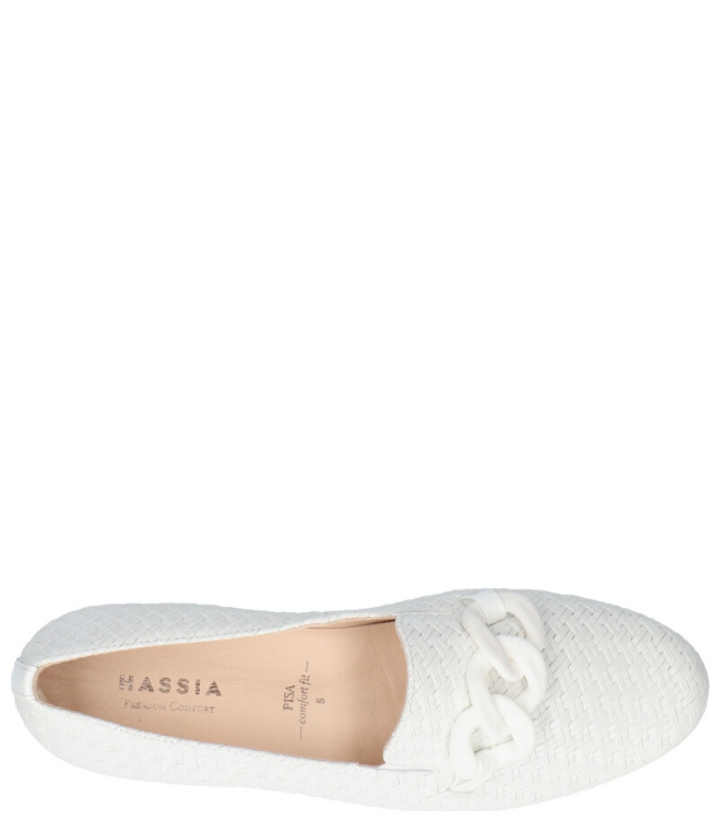 Hassia Instapper <span>301539 0200 Pisa</span> 301539 0200 Pisa wit - www.bremmerschoenen.live - Bremmer Schoenen