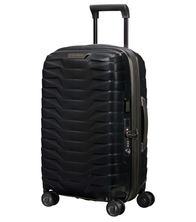 Samsonite trolley <span>140087 1041 Proxis Spinner 55</span> 140087 1041 Proxis Spinner 55 zwart - www.bremmerschoenen.live - Bremmer Schoenen