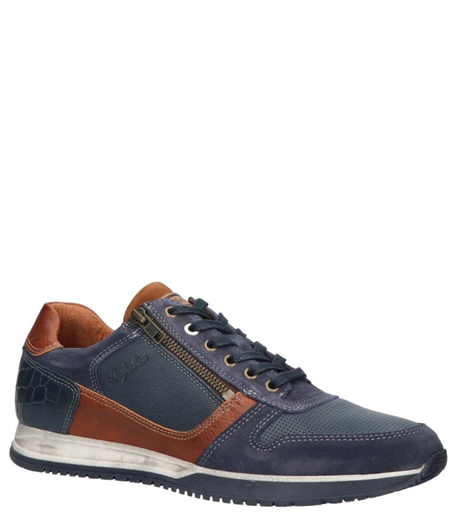 Australian sneaker <span>15.1473.03 SIP Browning</span> 15.1473.03 SIP Browning blauw - www.bremmerschoenen.live - Bremmer Schoenen