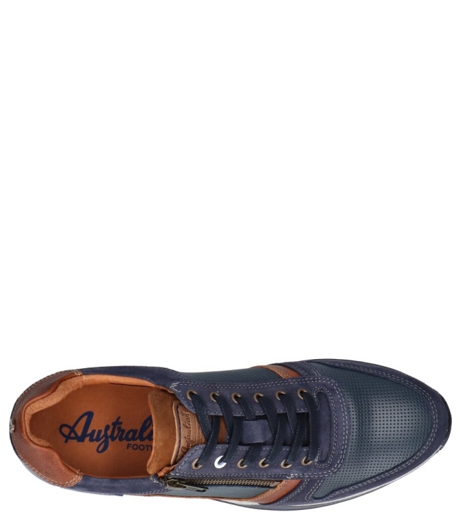 Australian sneaker <span>15.1473.03 SIP Browning</span> 15.1473.03 SIP Browning blauw - www.bremmerschoenen.live - Bremmer Schoenen
