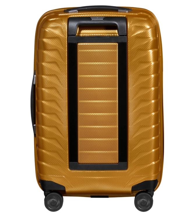 Samsonite Samsonite trolley <span>140087 6856 Proxis Spinner 55</span> Honey Gold Samsonite trolley <span>140087 6856 Proxis Spinner 55</span> 140087 6856 Proxis Spinner 55 geel - www.bremmerschoenen.live - Bremmer Schoenen