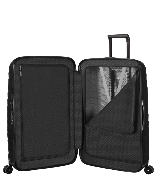 Samsonite Samsonite koffer <span>126041 1041 Proxis Spinner 69</span> Black Samsonite koffer <span>126041 1041 Proxis Spinner 69</span> 126041 1041 Proxis Spinner 69 zwart - www.bremmerschoenen.live - Bremmer Schoenen